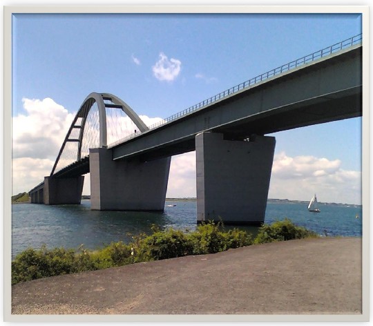 Die Fehmarnsundbrücke