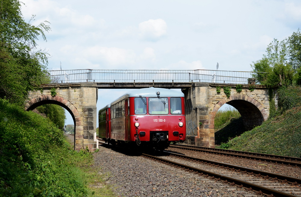 die Feldwegbrücke bei Profen