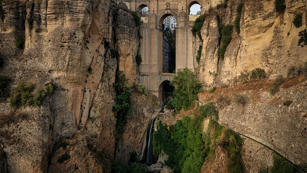 Die Felsen von Ronda