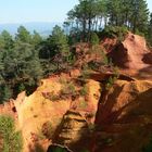 die Felsen von Roussilion