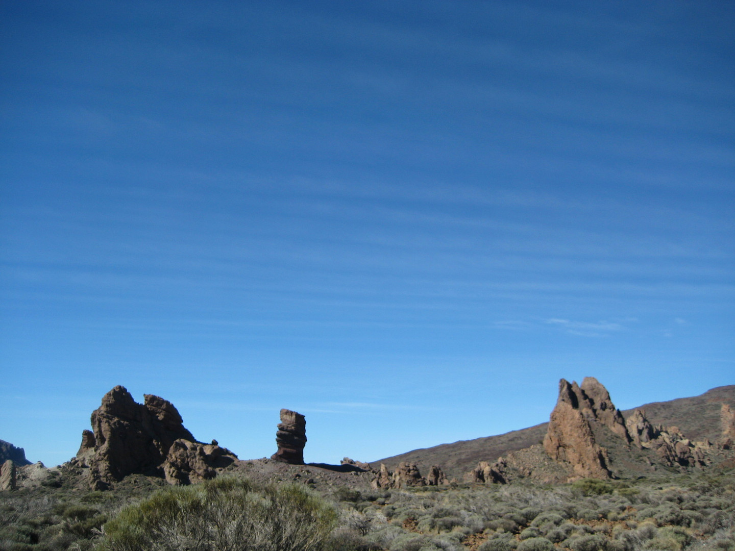 Die Felsen vorm Teide