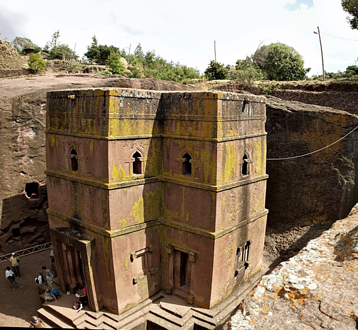 die Felsenkirchen von Lalibela.....................