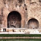 Die Felsenreliefs von Taq-e Bostan in Kermanshah (1)