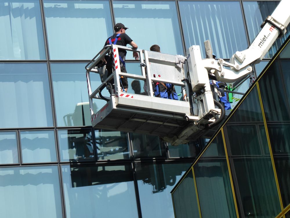 Die Fensterputzer&hellip;. Foto &amp; Bild people, spezial
