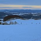 Die Fernsicht war am 26.01. 2021 von Maxen überragend..