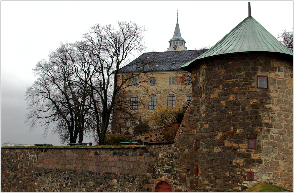 ... die Festung Akershus ...