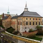 Die Festung am Hafen in Oslo