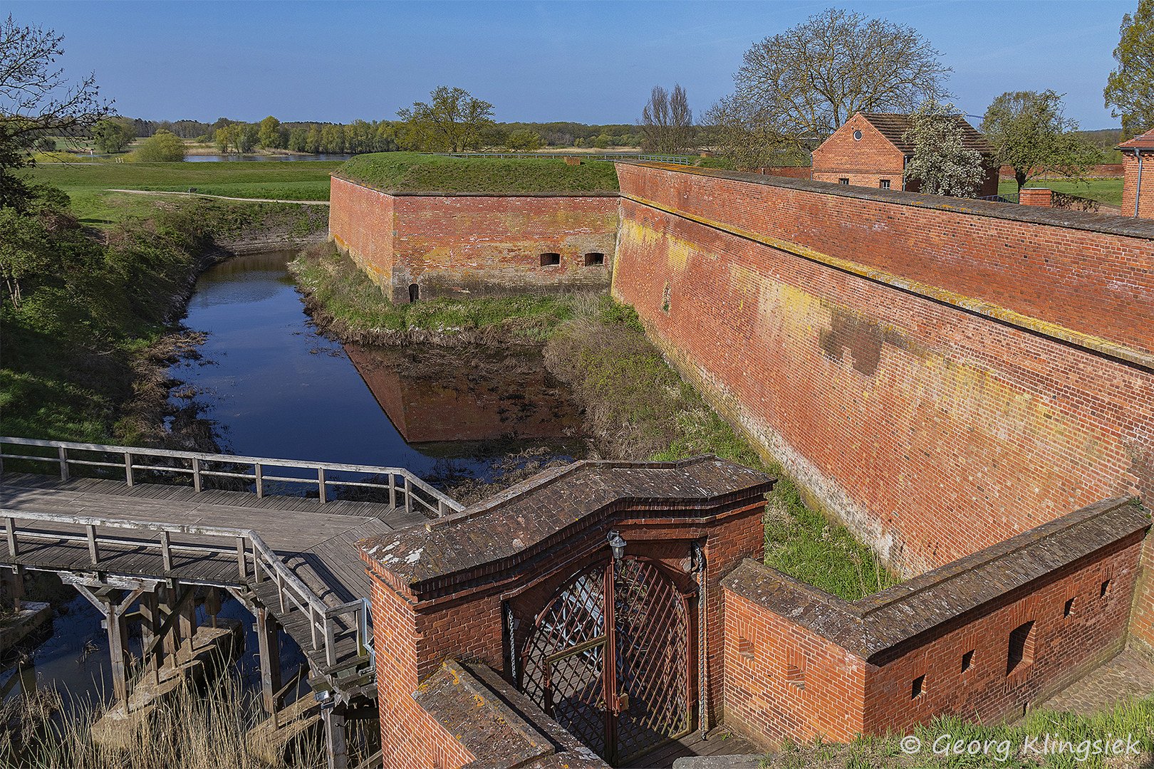 Die Festung Dömitz an der Elbe … 