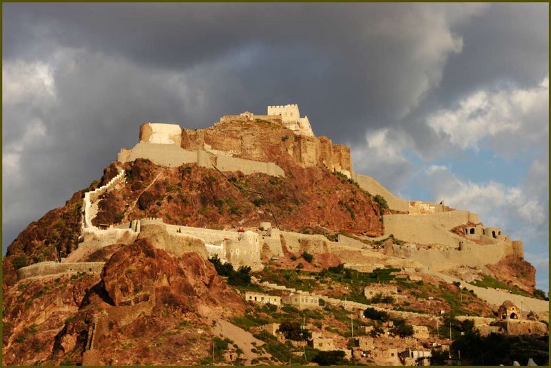 die Festung "Kairo" in Taiz