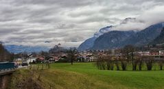 Die Festung Kufstein ist das Wahrzeichen der Stadt 