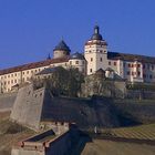 Die Festung Marienberg in Würzburg...