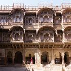 Die Festung Mehrangarh in Jodhpur...