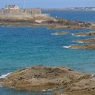 Die Festung vor Saint-Malo...