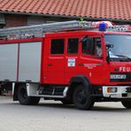 die Feuerwehr musste her ... 