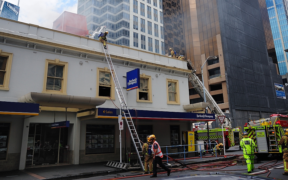 Die Feuerwehr von Auckland