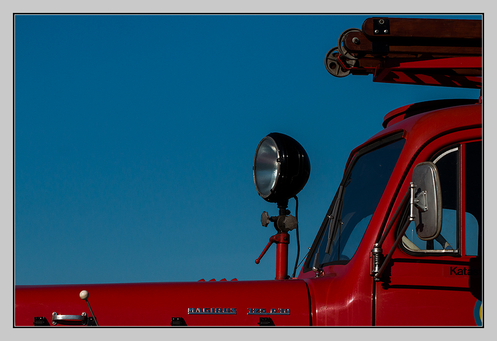 die Feuerwehr war auch dabei