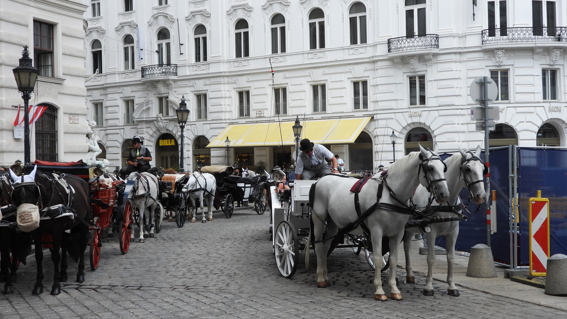 Die Fiaker in Wien