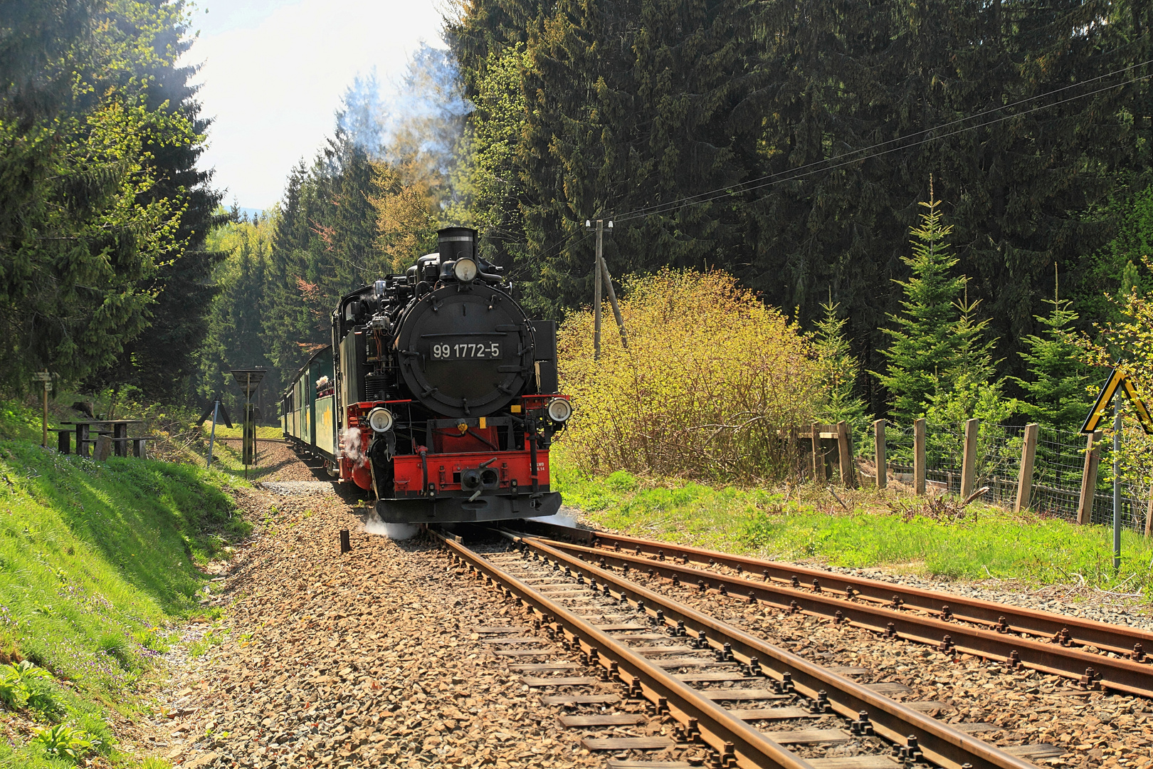 ...die Fichtelbergbahn...