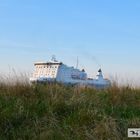 Die Finnlines, Fährt neuerdings auch über´s Land