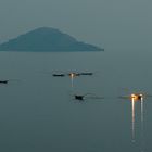 Die Fischer vom Kivu-Lake Ruanda