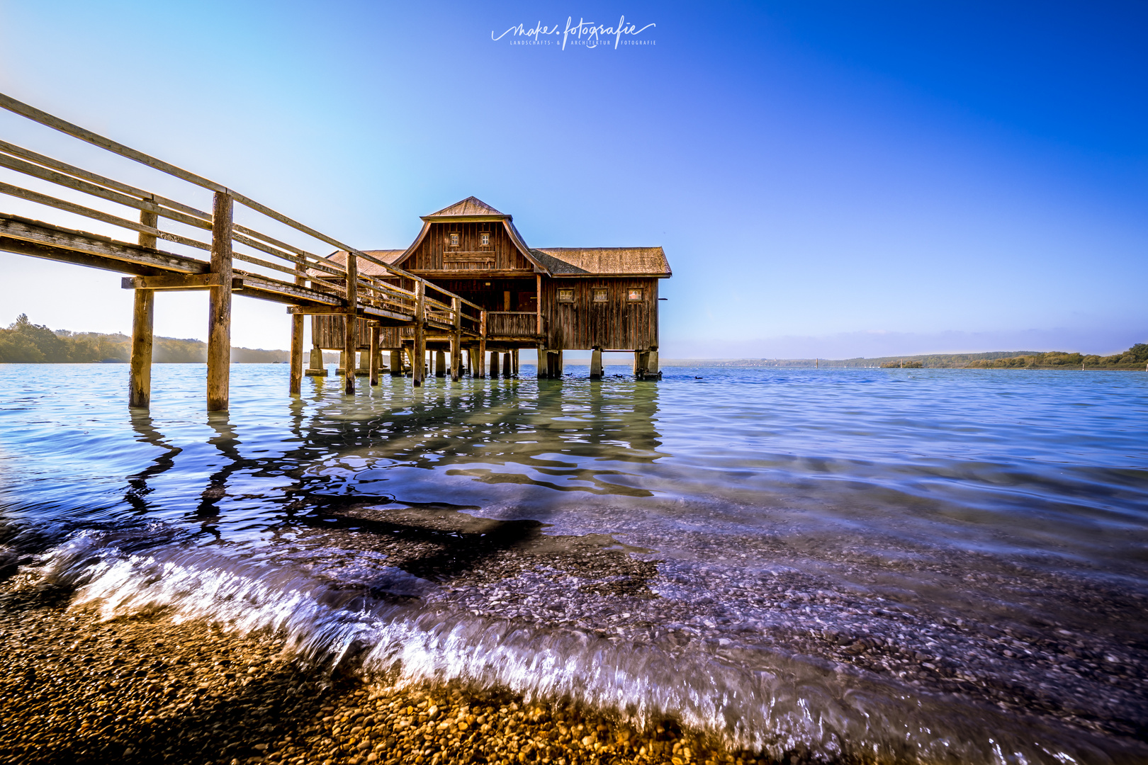 Die Fischerhütte am Ammersee