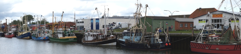 Die Fischerkutter von Büsum