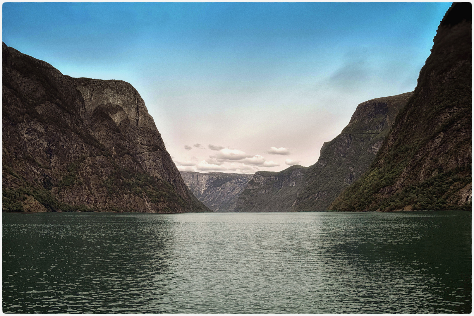 die Fjorde bei Flam