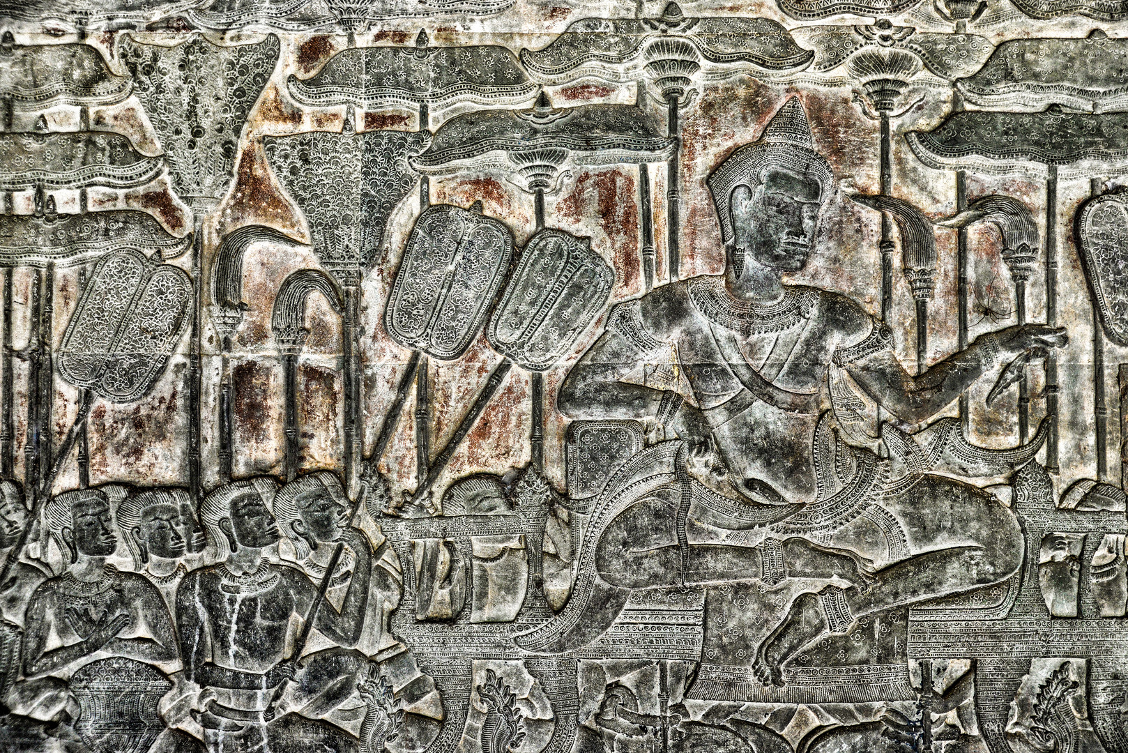 Die Flachreliefs von Angkor Wat 01