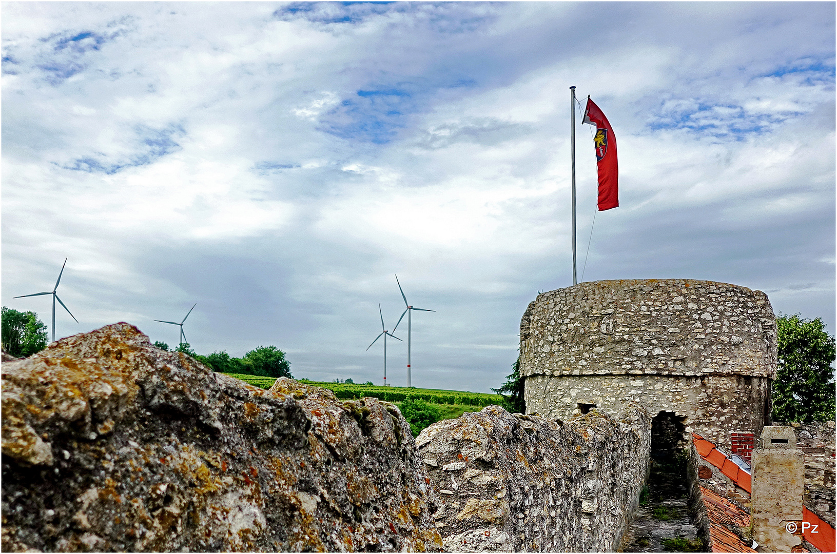 Die Fleckenmauer von Flörsheim-Dalsheim (2) …