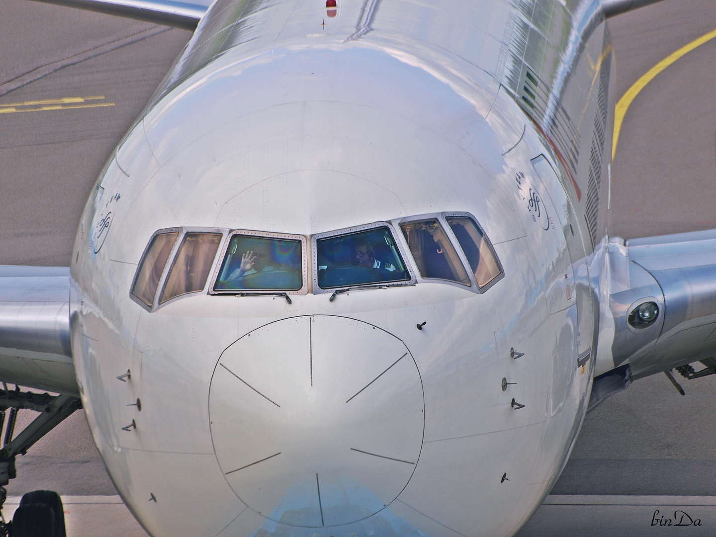 Die fliegende Besatzung