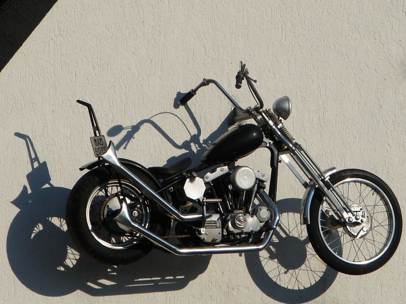 Die fliegende Harley