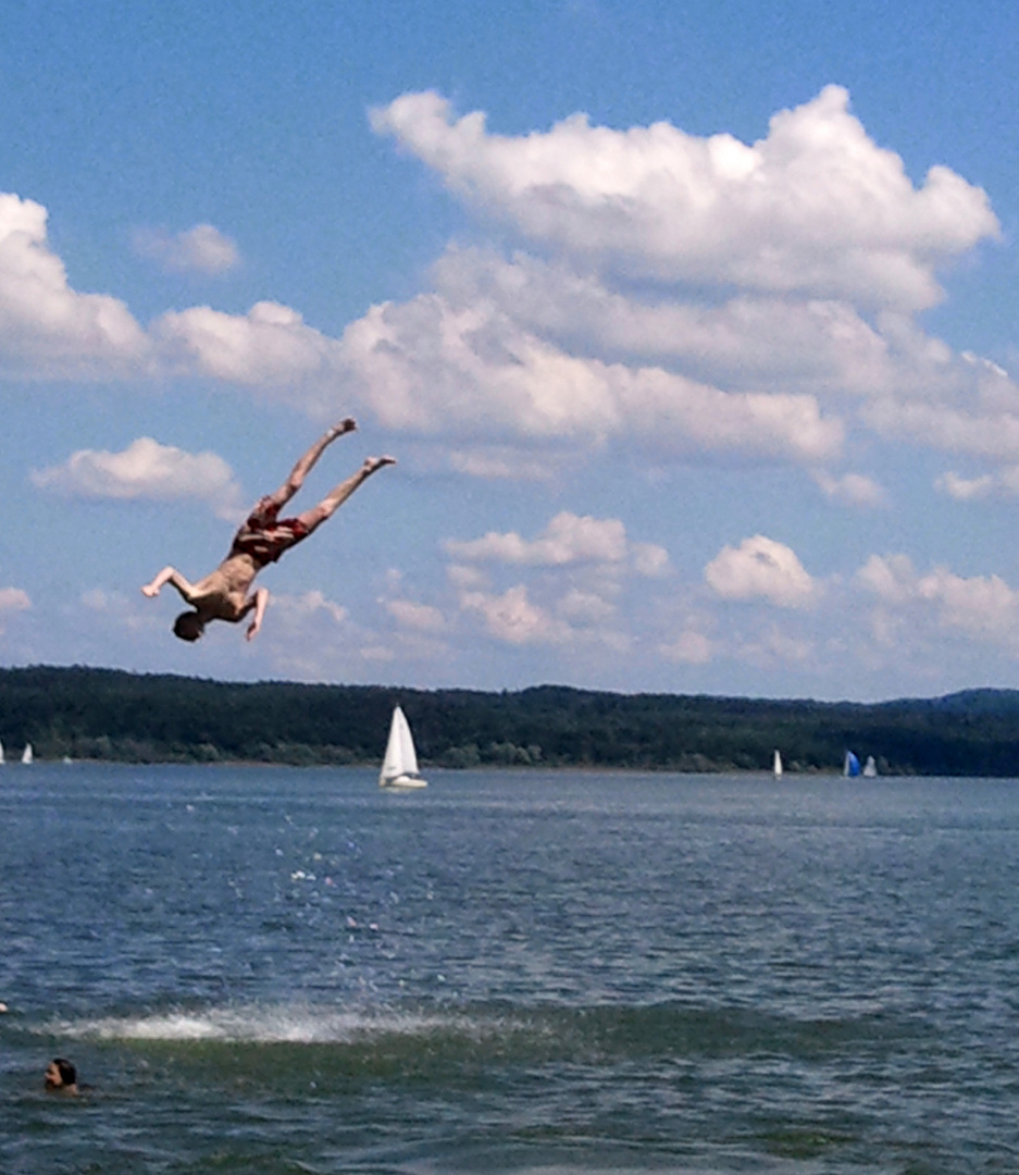 die fliegenden Menschen vom Ammersee