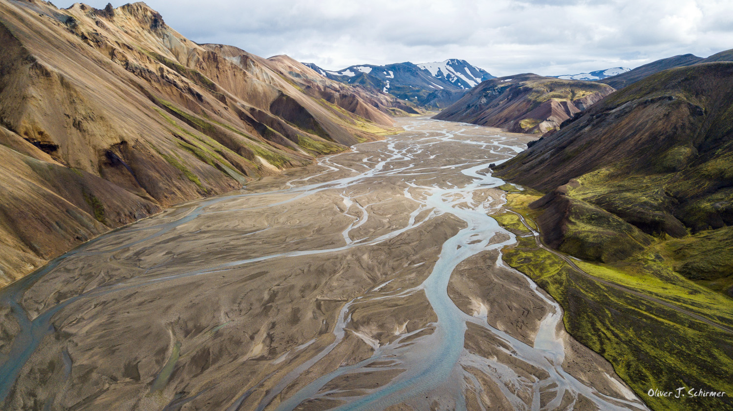 Die Flüsse von Landmannalaugar