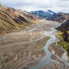 Die Flüsse von Landmannalaugar