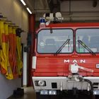 Die Flughafenfeuerwehr "steht Kopf"