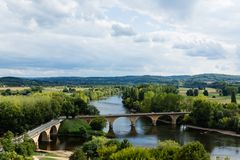 Die Flussschleife von Limeuil...