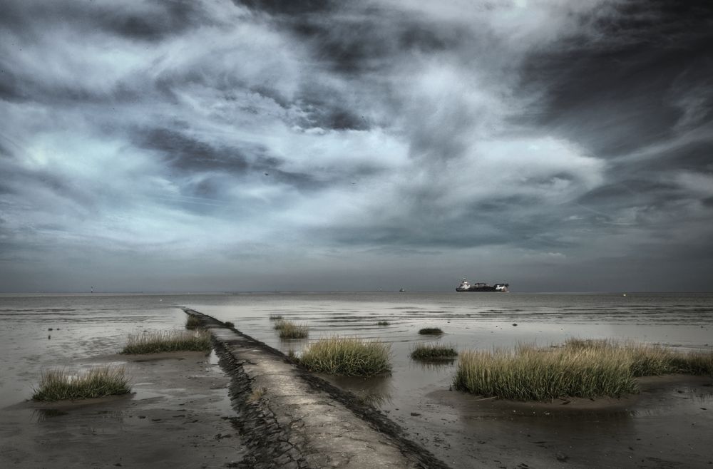 Die Flut geht Foto & Bild landschaft, meer & strand, meer Bilder