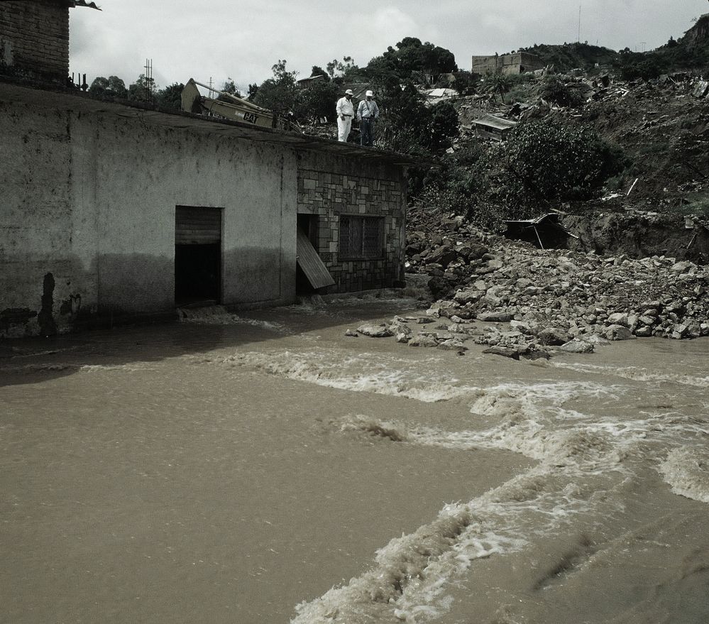 Die Flut in Tegucigalpa 1998