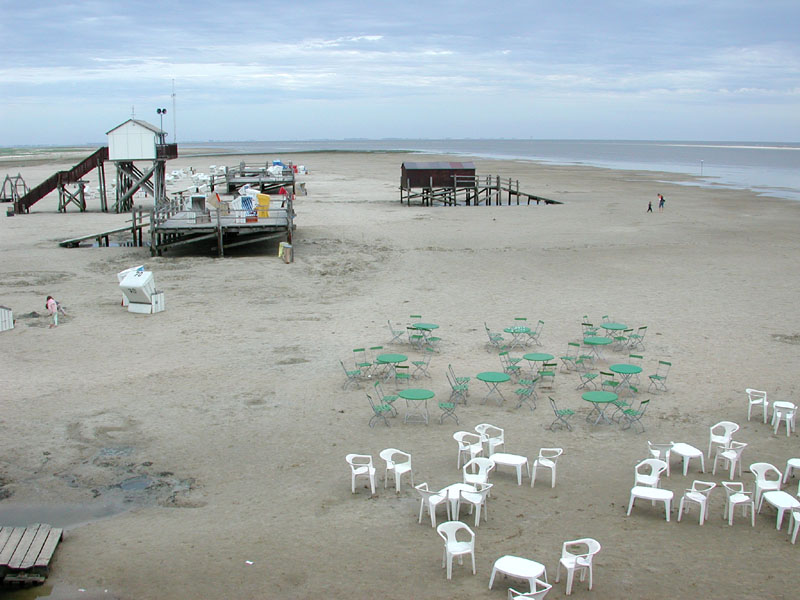 Die Flut kommt ( ST Peter-Ording-Bad )