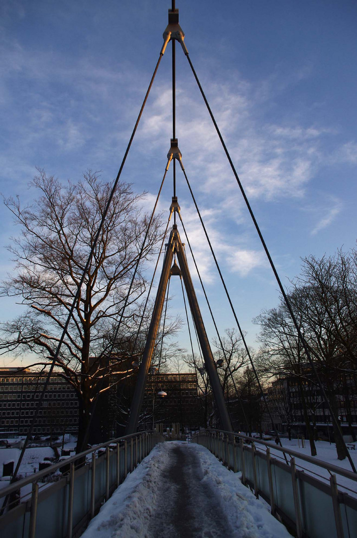 Die Folkwang-Brücke /Essen