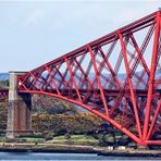 Die Forth Bridge von  Edinburgh ...