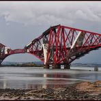 Die Forth Rail Bridge in Queensferry bei Edinburgh