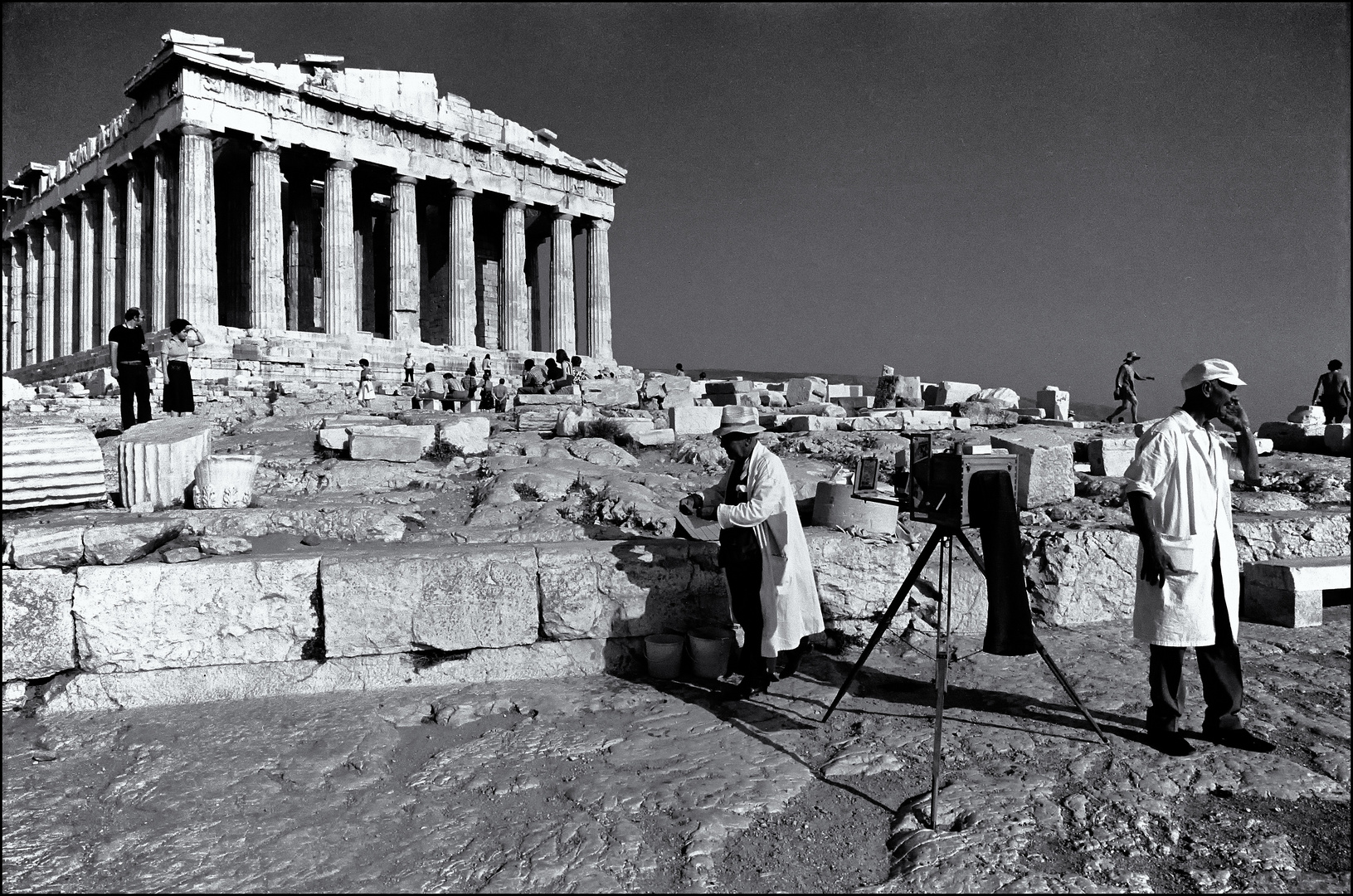 Die Fotografen, Akropolis 1975.