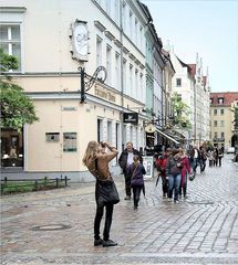 die Fotografin im Nikolaiviertel