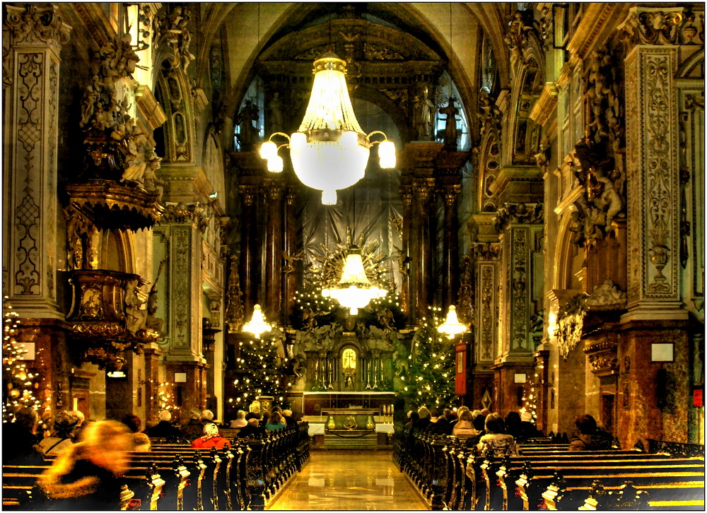 ... die Franziskanerkirche in Wien ...