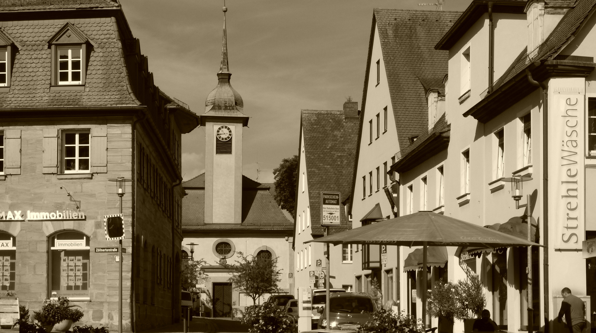 die Franzosenkirche in Schwabach 