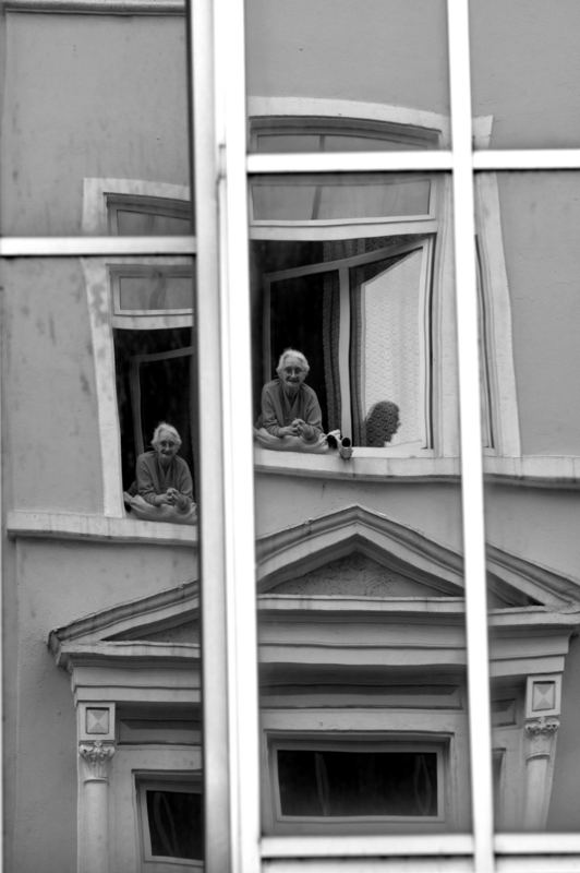 Die Frau am Fenster