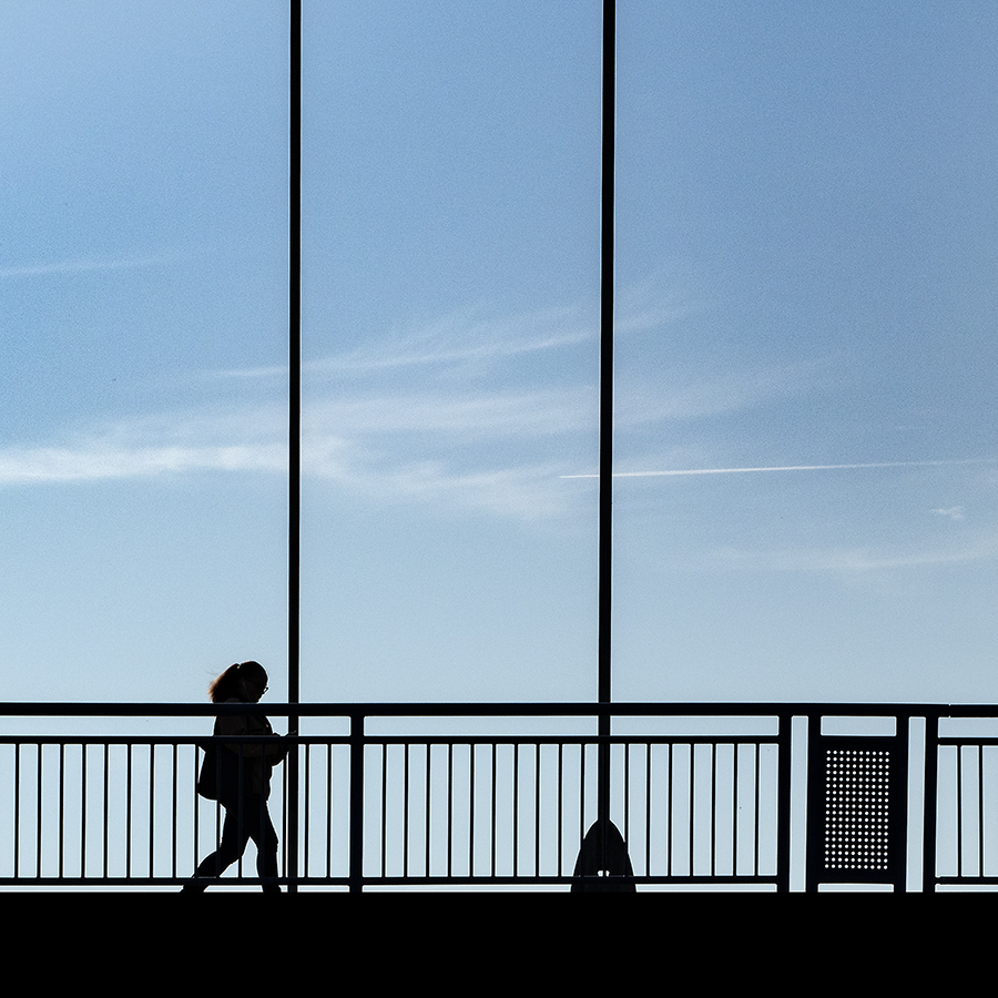 Die Frau auf der Brücke