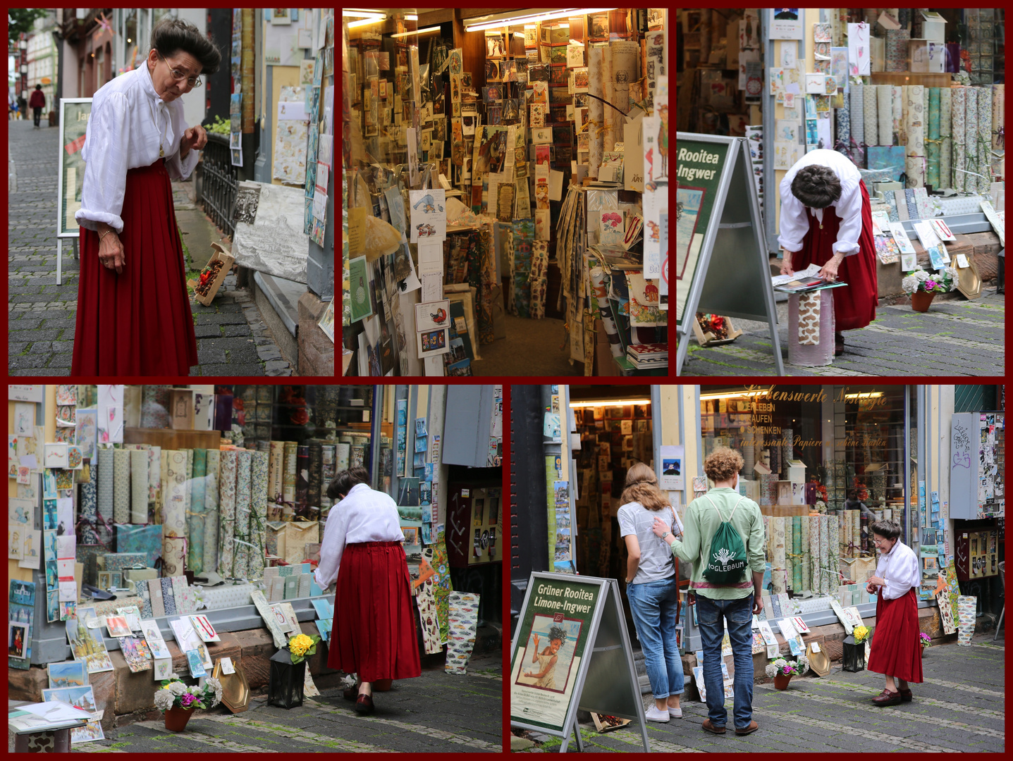 Die Frau aus dem Papierladen