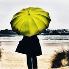 Die Frau mit dem Regenschirm (127); endlich wieder in der Bretagne 